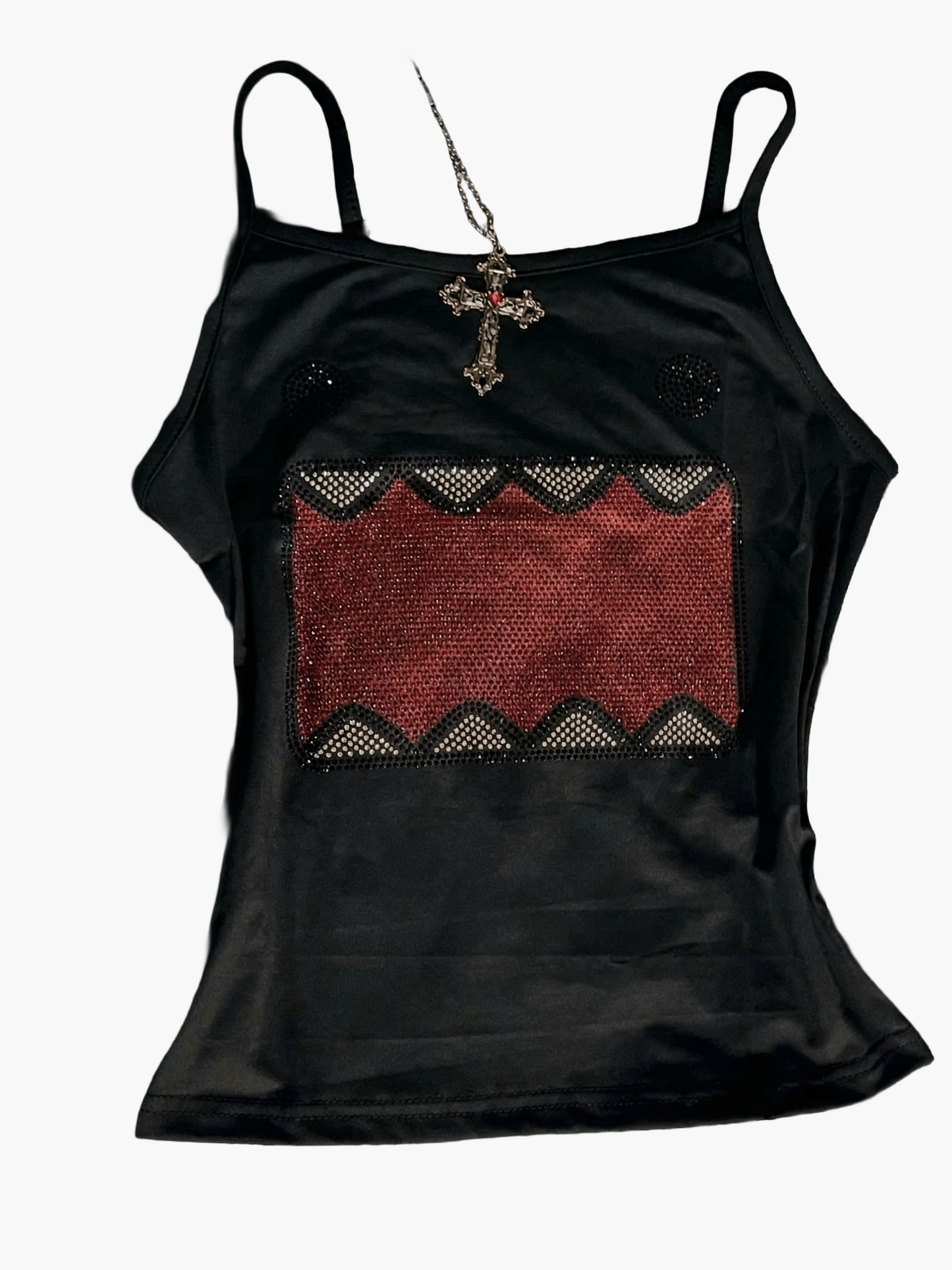 Dame Y2K streetwear tanktop med tegneserieprint – trendy top til sommer og fritid