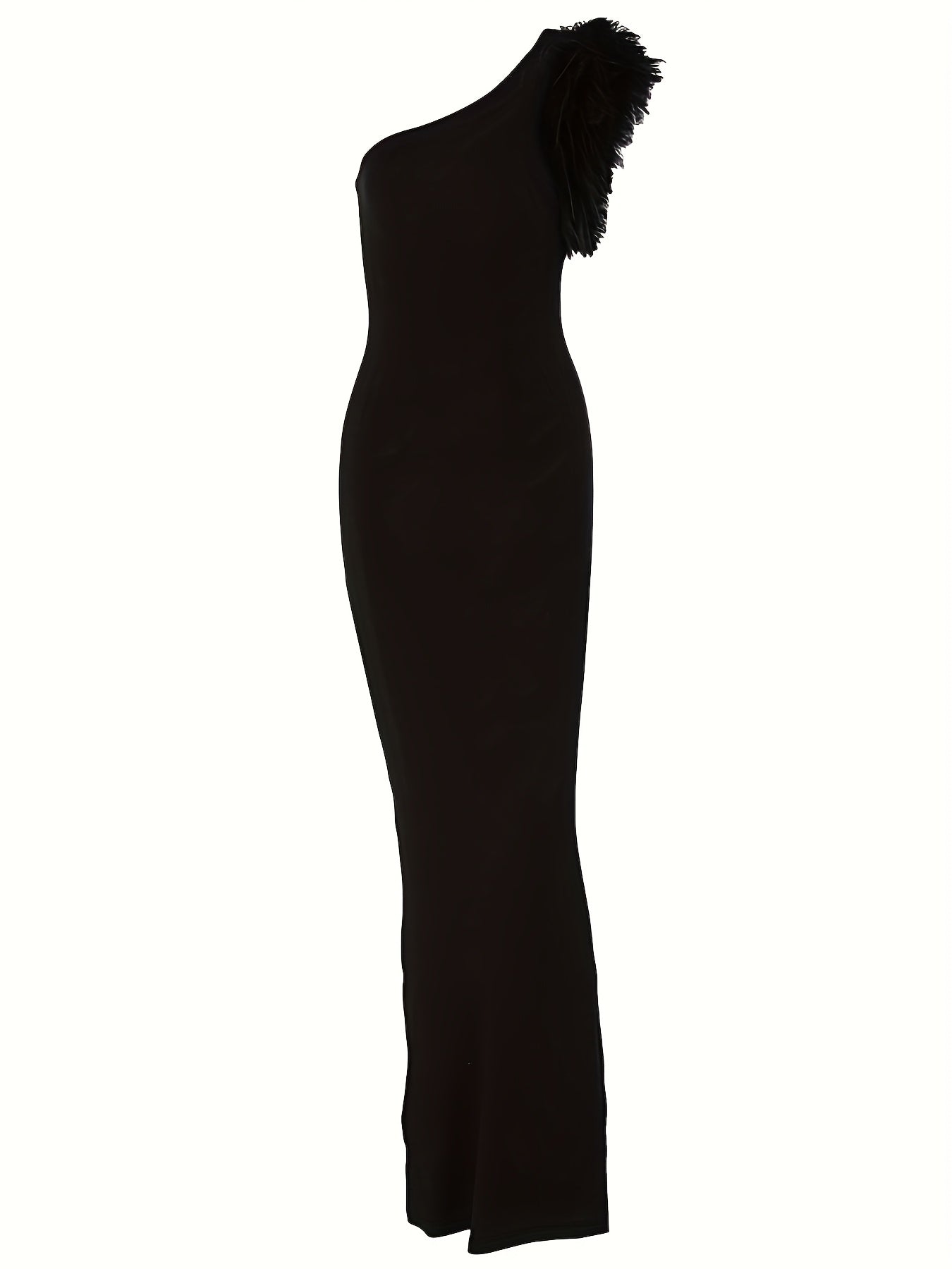 Damen Abendkleid One-Shoulder Bodycon Elegant für besondere Anlässe