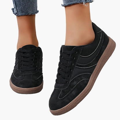 Damen Vintage Sneaker Casual Sportlich Alltag