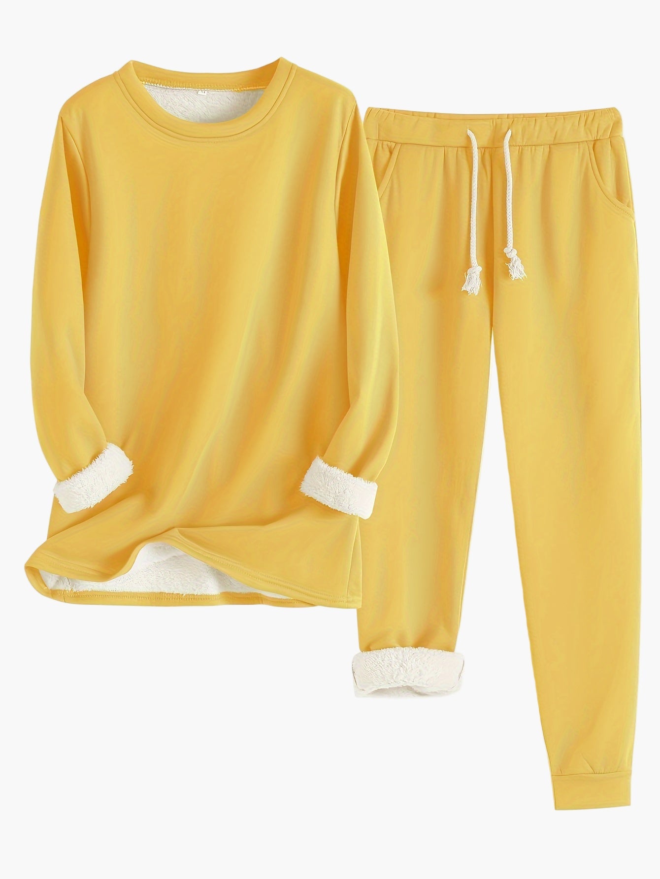 Damen Kuschelige Lounge Set Zweiteilig – Bequemer Hausanzug für Freizeit & Entspannung