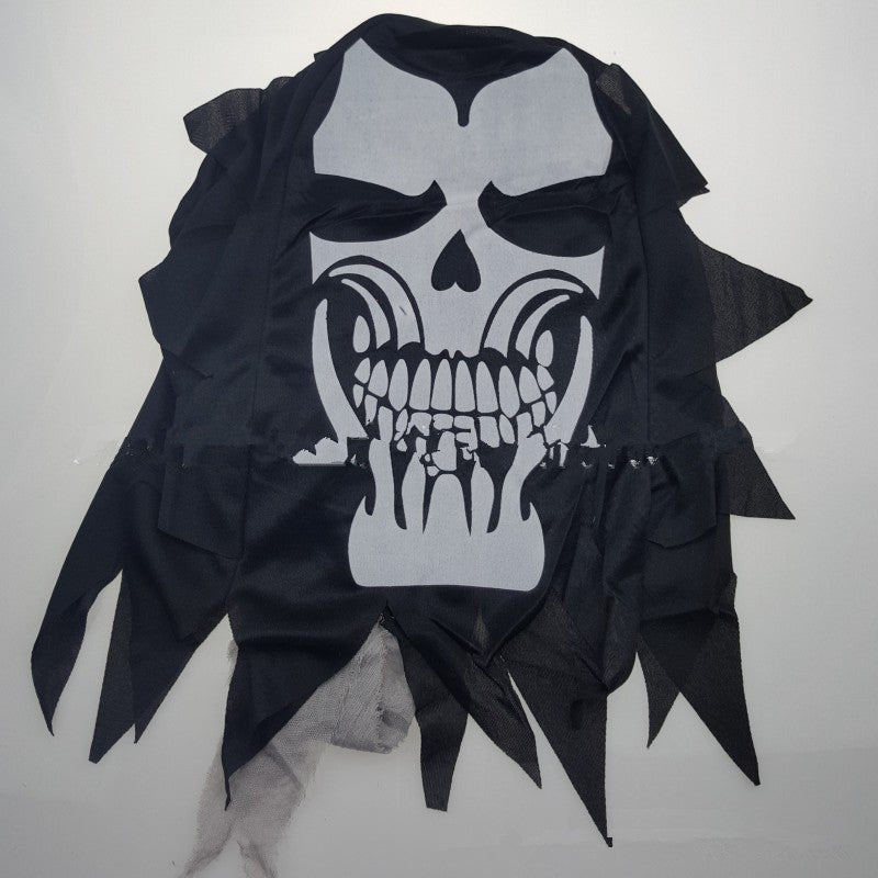 Costume Halloween homme Faucheuse pour adultes – Tenue effrayante pour fêtes d’Halloween & décoration