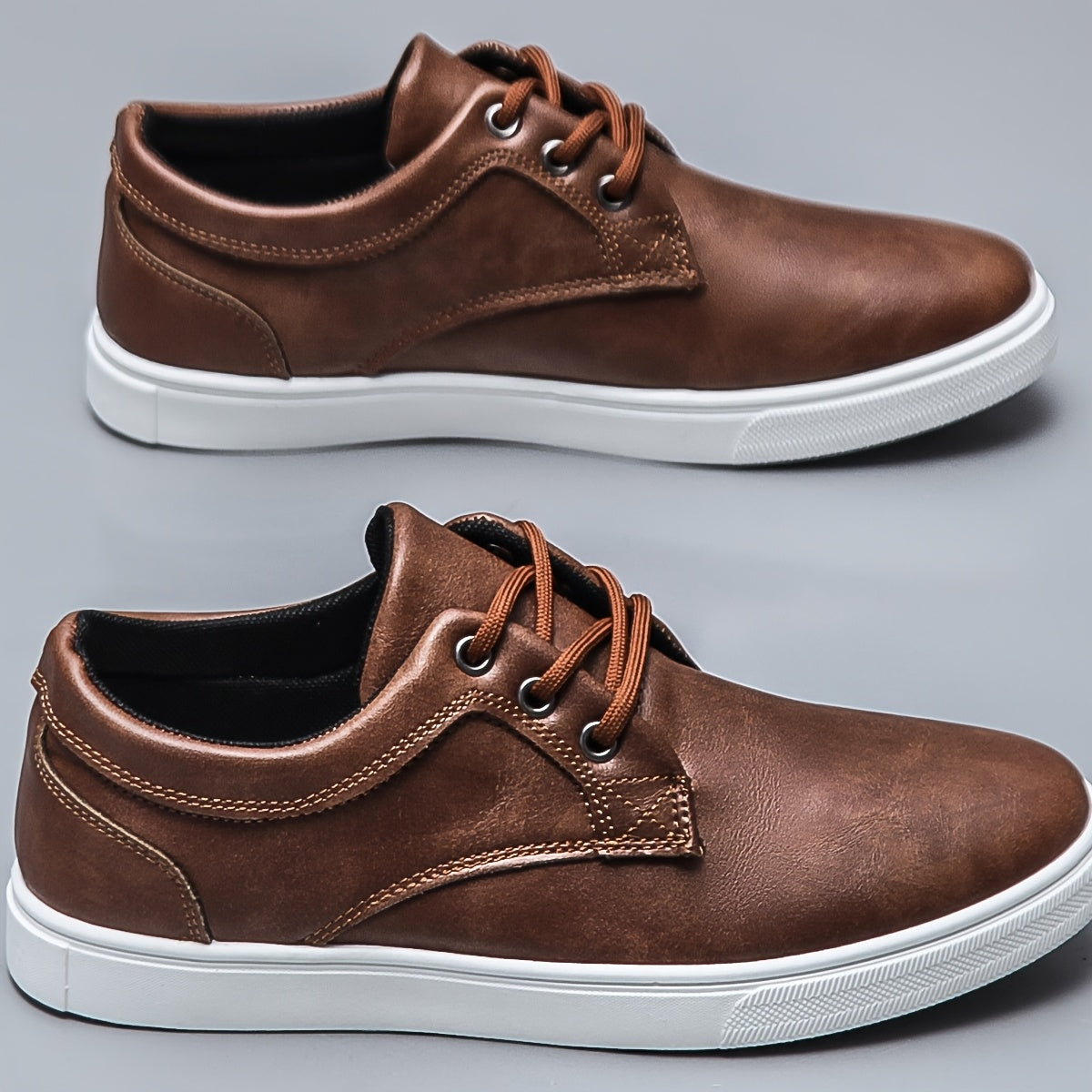 Herren Freizeitschuhe Low-Top Schnürschuhe Sportlicher Stil Alltag Komfort