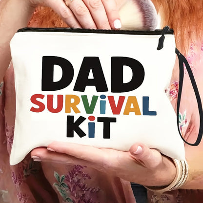 Herren Kulturtasche Dad Survival Kit – Lustiges Geschenk für Väter, Organizer für den Alltag