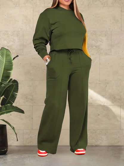 Completo da casa da donna con top corto