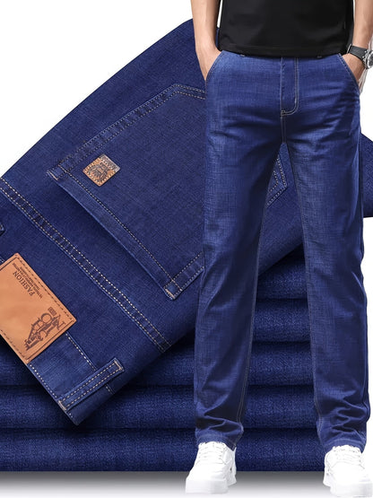 Pantalon jean homme coupe régulière – Style classique pour le quotidien et les loisirs