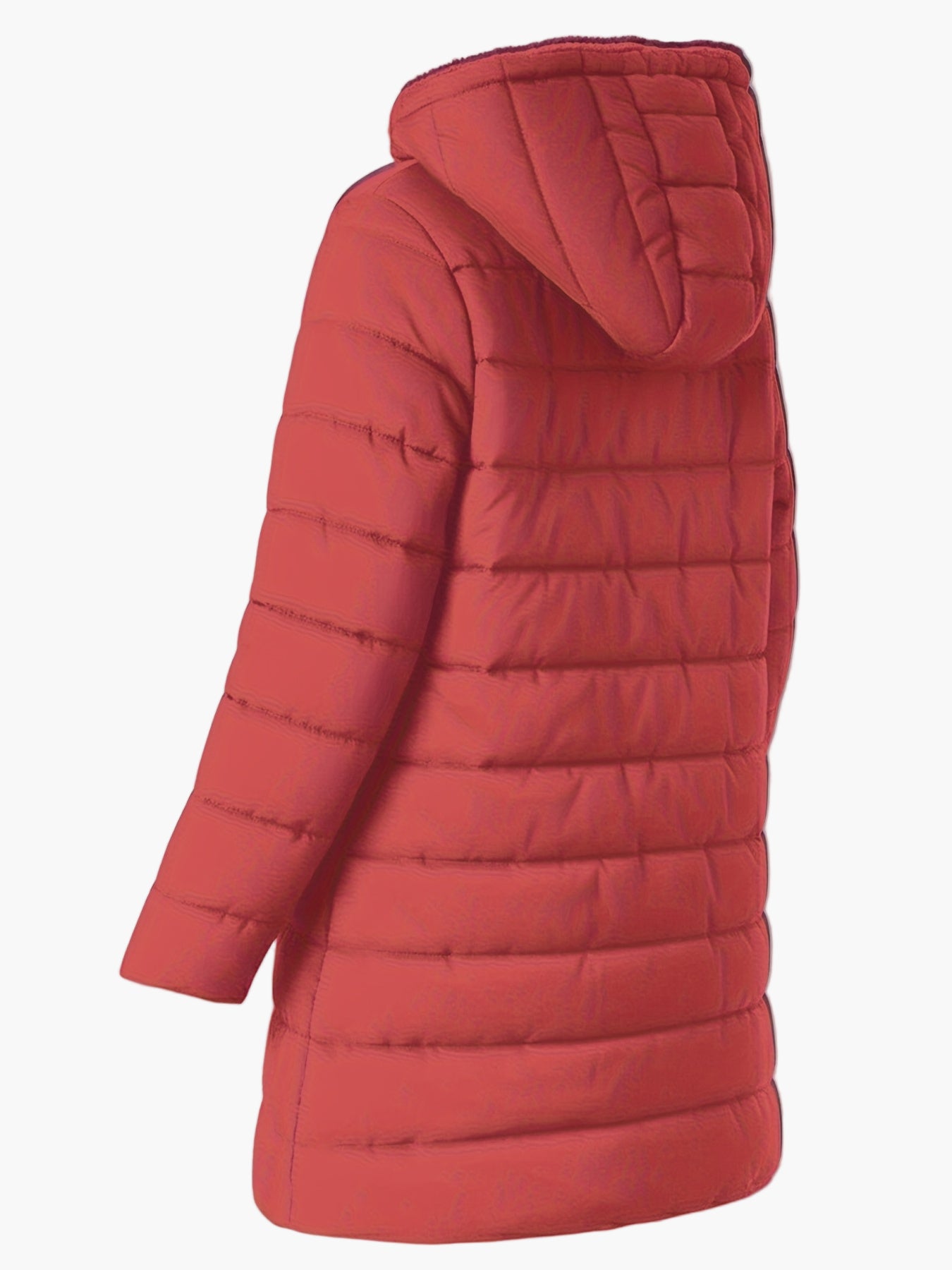 Cappotto imbottito invernale da donna con cappuccio – Elegante parka outdoor per giornate fredde