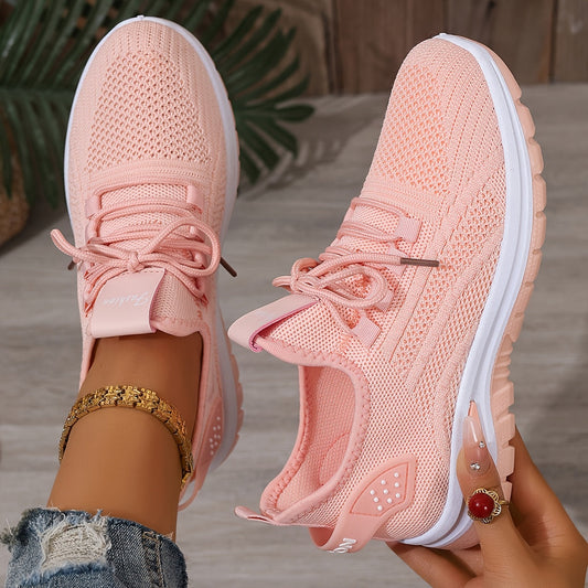 Zapatillas deportivas para mujer con cordones – Calzado cómodo para el día a día, fitness y ocio