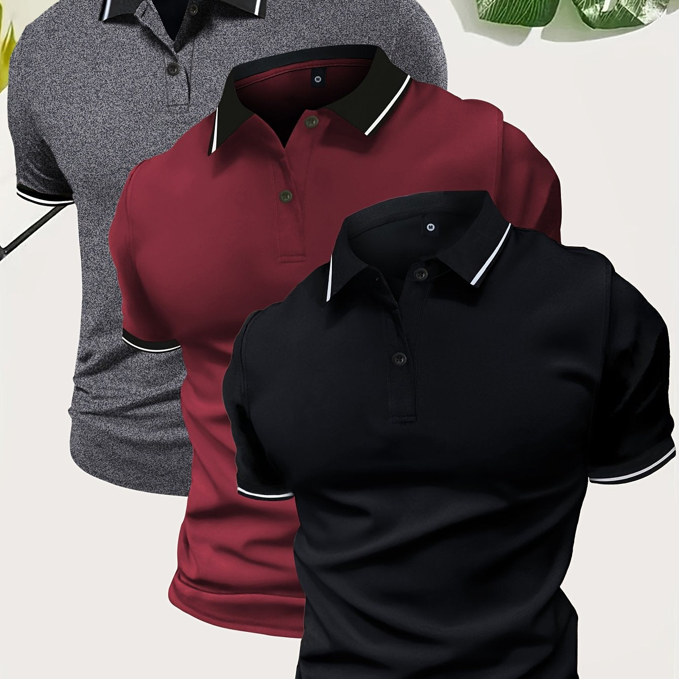 Męska koszulka polo w nowoczesnym stylu casual – idealna na czas wolny i na co dzień