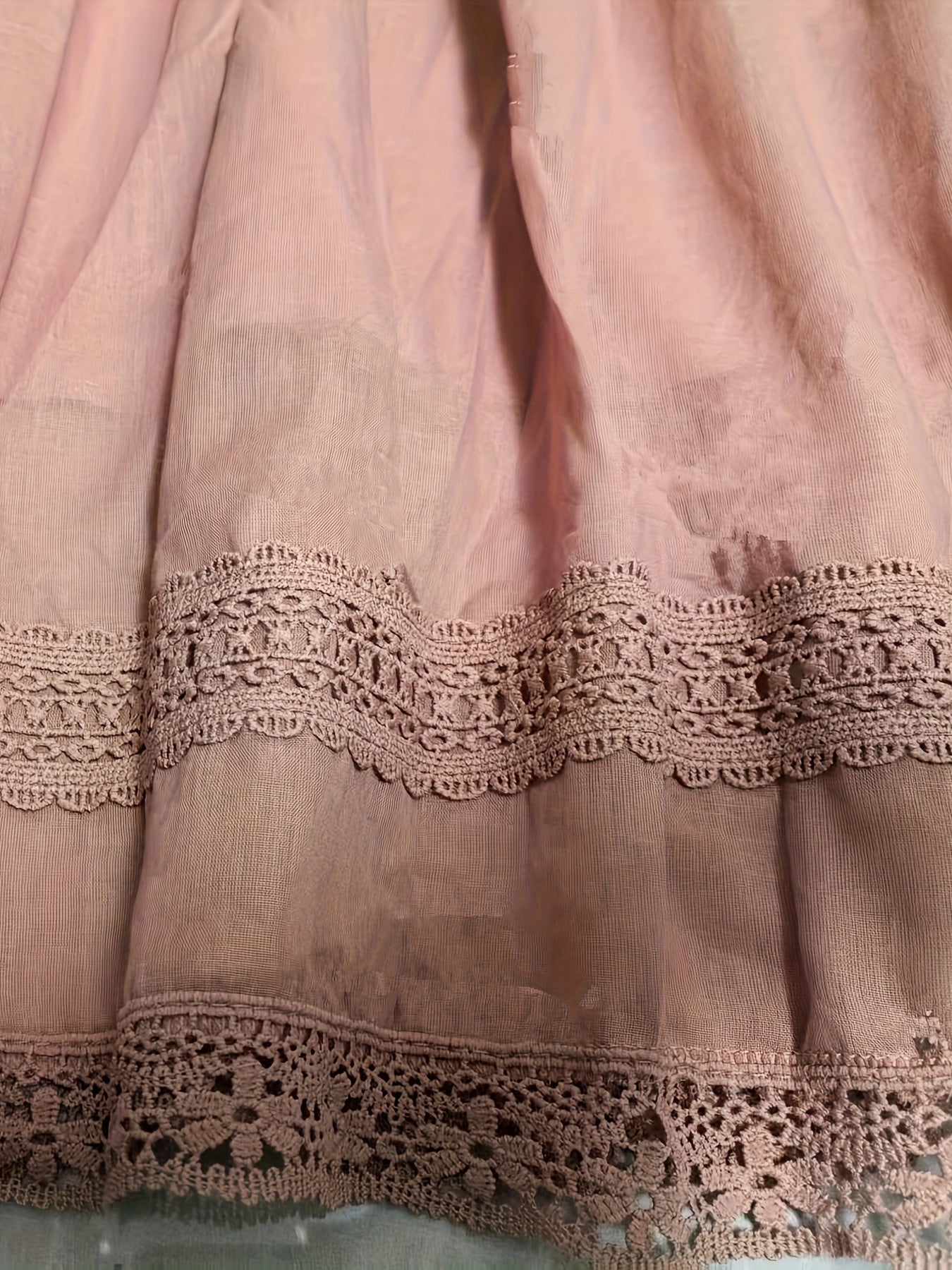 Enagua vintage de mujer con encaje – Elegante petticoat de línea A para el día a día y ocasiones especiales