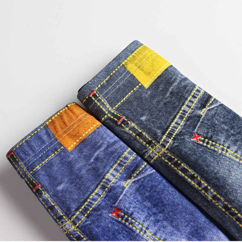 Boxers pour hommes effet jean – Sous-vêtements tendance pour le quotidien et les loisirs