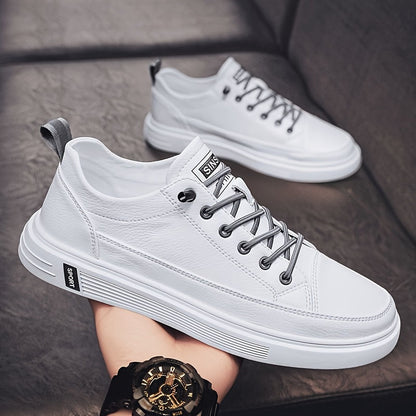 Herresneaker lav model sporty behagelig urban streetstyle