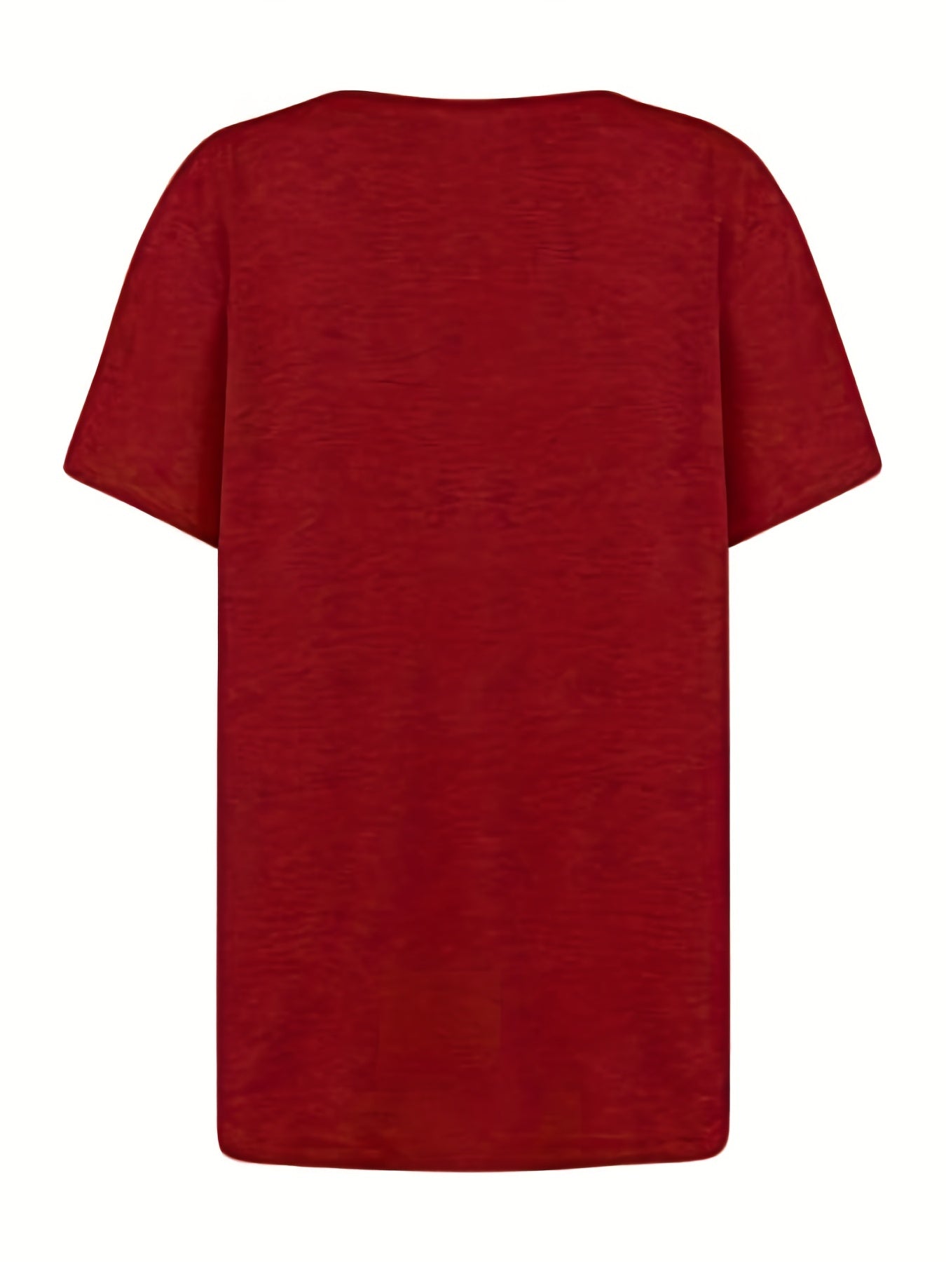 Damen Sommer-Shirt mit asymmetrischem Ausschnitt und Knopfdetail – Lässiges, modisches Freizeitoberteil