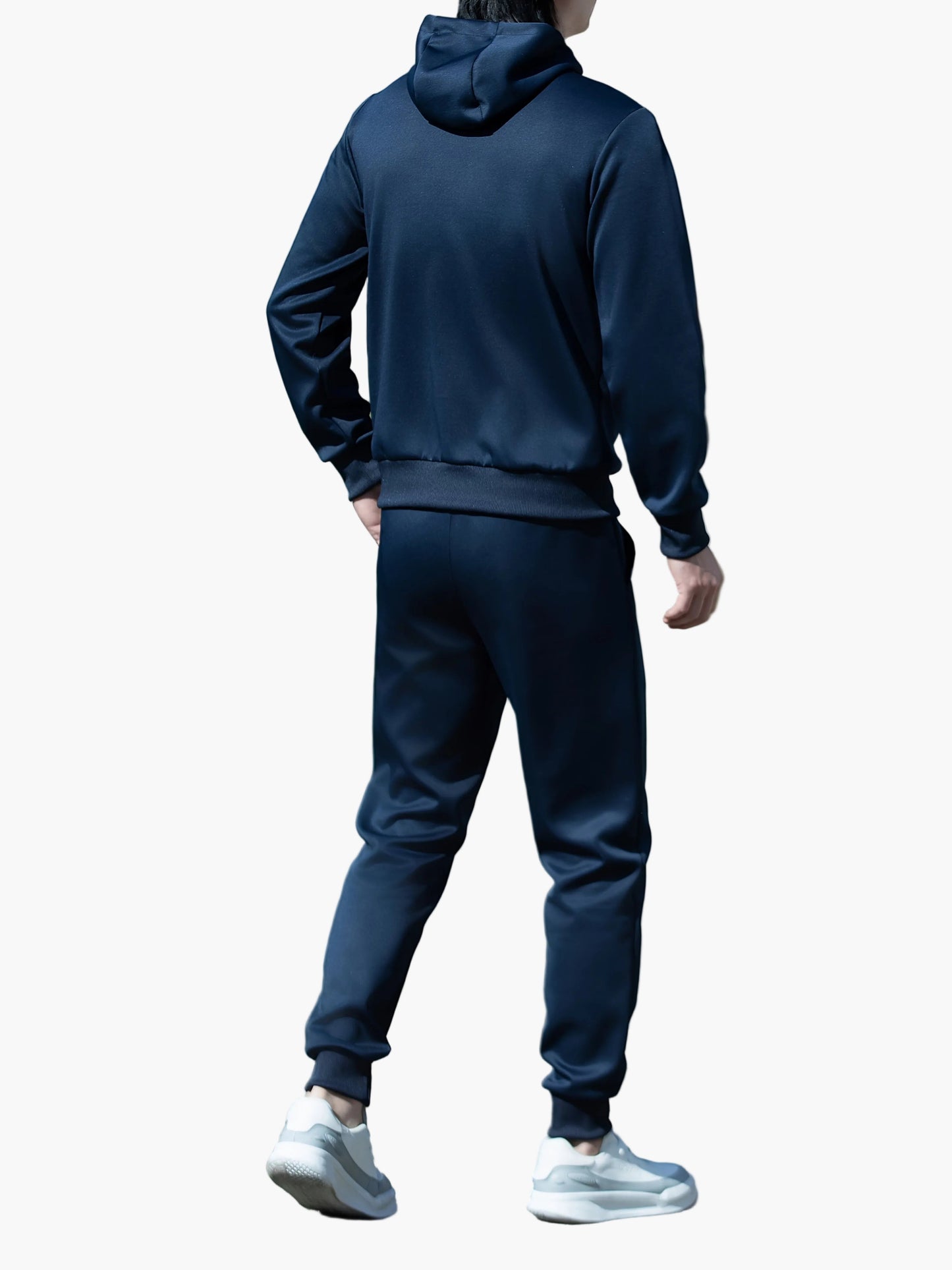 Herr Träningsset Set Sport & Fritid – Modern Hoodie och Joggingbyxor Outfit