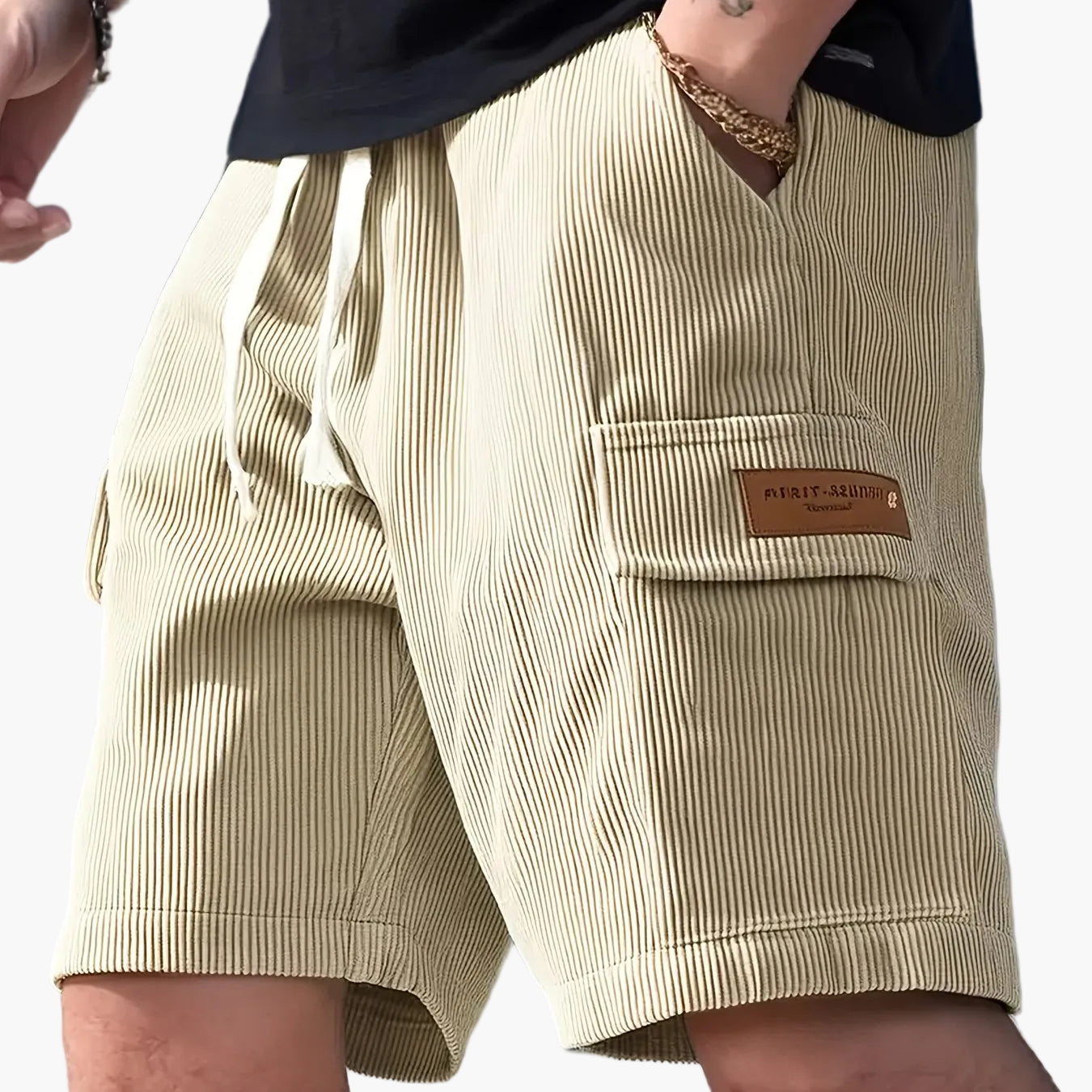 Herren Freizeitshorts mit Kordelzug – Modische Regular Fit Shorts für Alltag & Freizeit