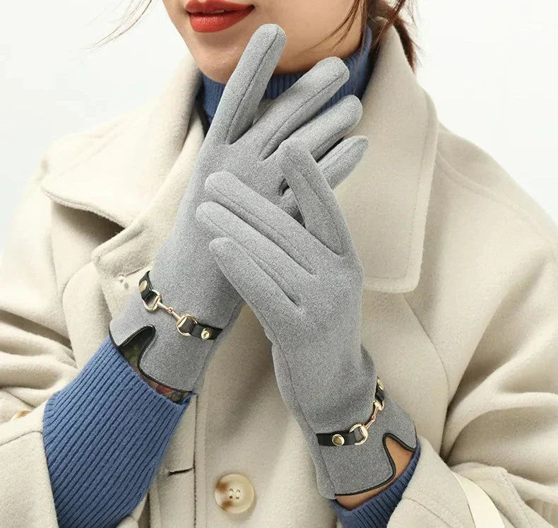 Vintage winterhandschoenen voor dames