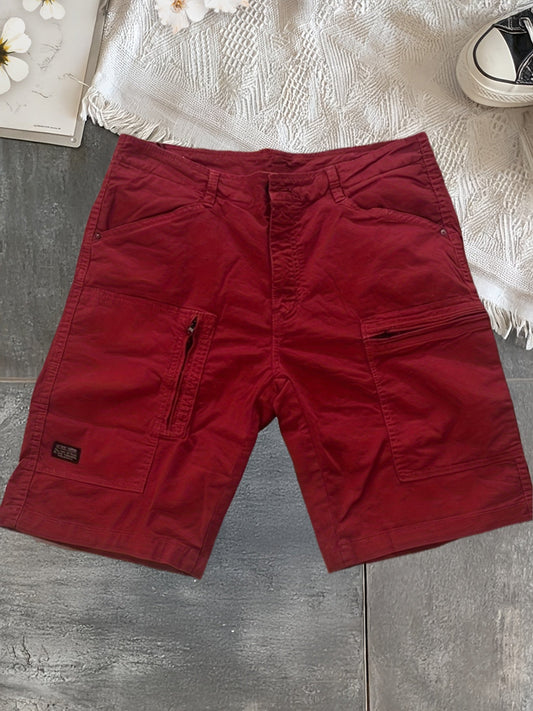 Heren Cargo Shorts Vrijetijd Kniehoog – Zomer Casual Short voor Outdoor & Dagelijks Gebruik