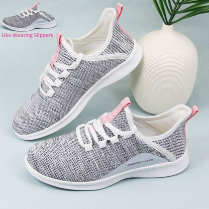 Damsneaker med komfort i slip-in-stil för fritid och vardag