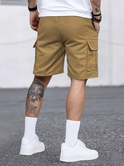 Herren Cargo Shorts mit Taschen – Lässige Streetwear Kurze Hose für Alltag und Freizeit