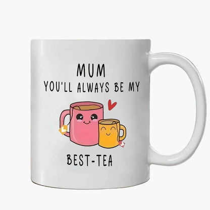 Tazza regalo da donna per mamma con frase e divertente design a tazza da tè – Perfetta per la Festa della Mamma o il compleanno