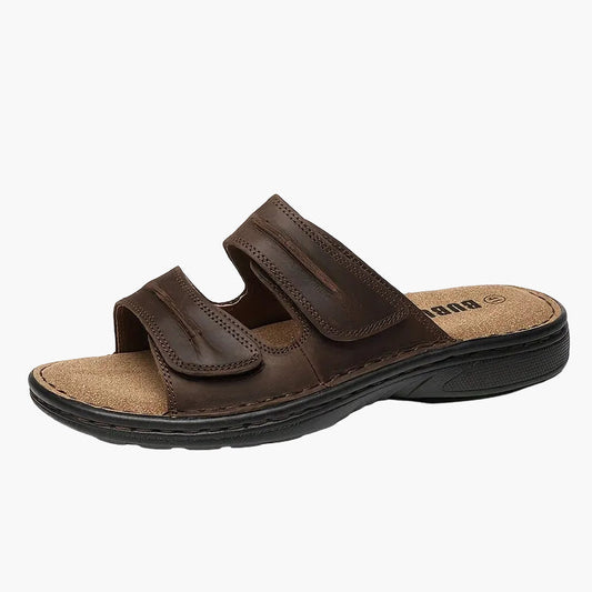 Sandalia exterior cómoda para hombre con cierre de velcro – Ocio y paseos
