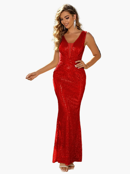 Damen Abendkleid Elegant Bodycon Stil für festliche Anlässe