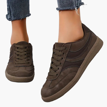Damen Vintage Sneaker Casual Sportlich Alltag