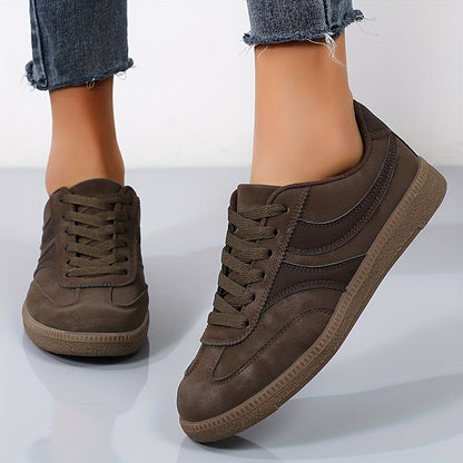 Damen Vintage Sneaker Casual Sportlich Alltag