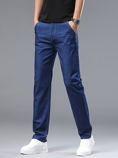 Pantalon jean homme coupe régulière – Style classique pour le quotidien et les loisirs