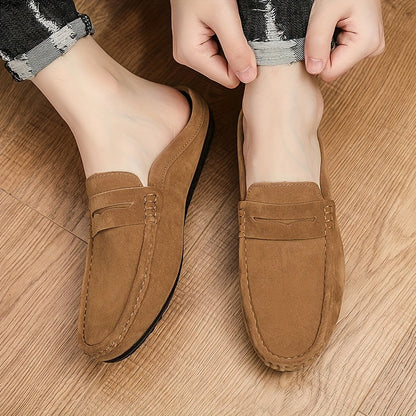 Mocassins slip-on pour hommes pour loisirs et quotidien – Pantoufles confortables au look moderne