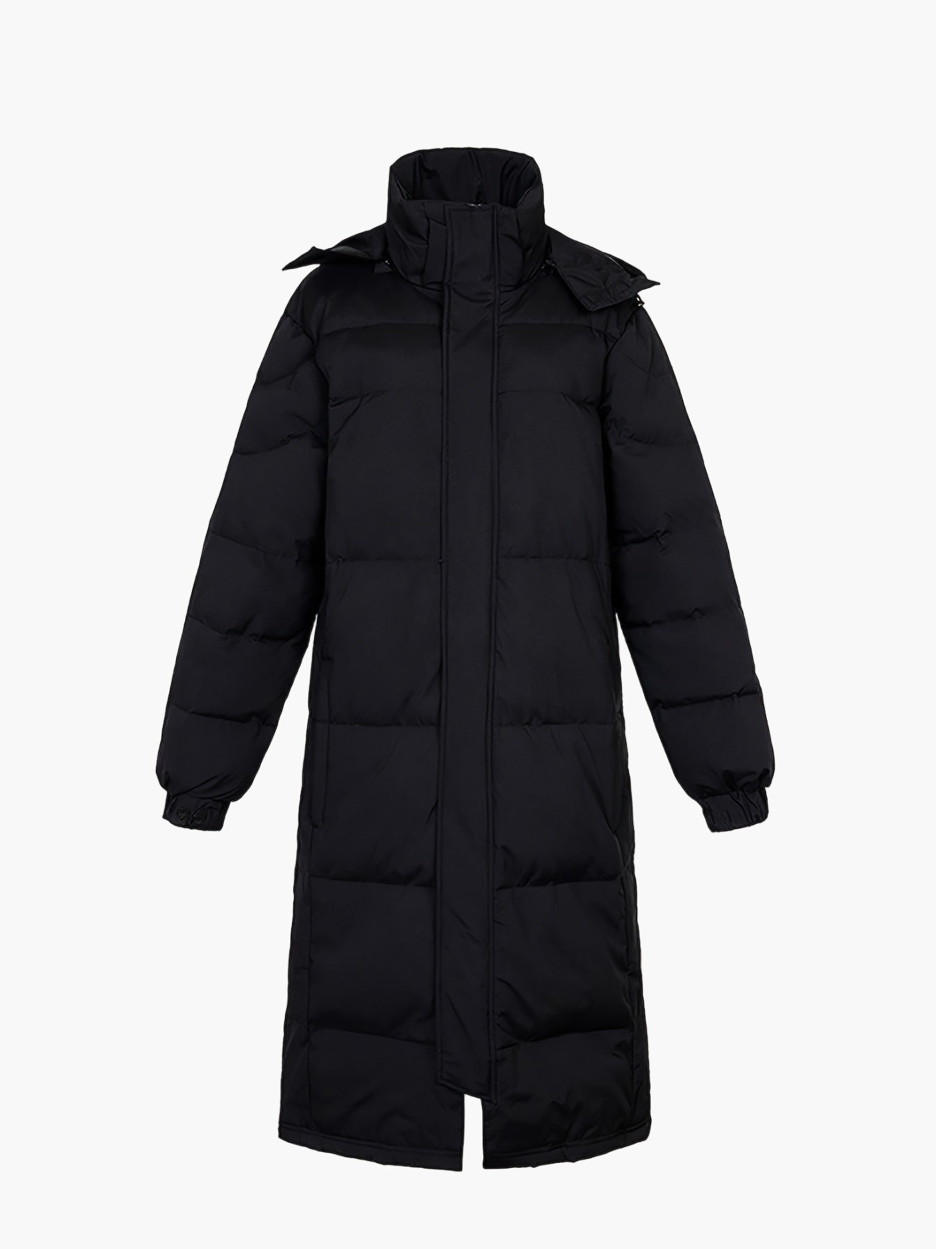 Herren Daunen-Steppmantel Lang Casual Winter Outdoor Parka