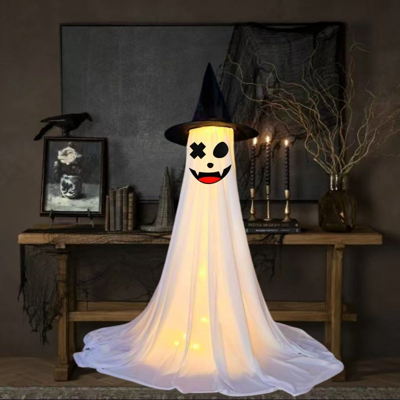 Figure LED fantasmi di Halloween – Decorazioni per festa e casa