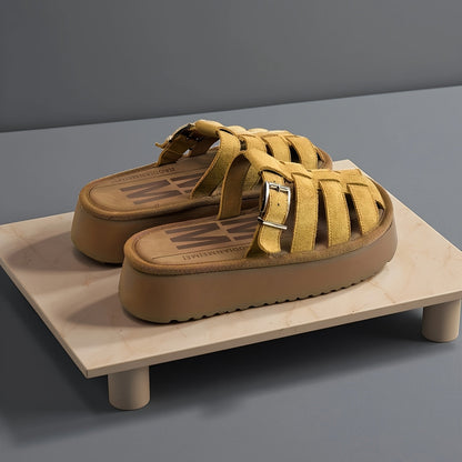 Zoccoli da donna con plateau – Slides estive alla moda per tutti i giorni e il tempo libero