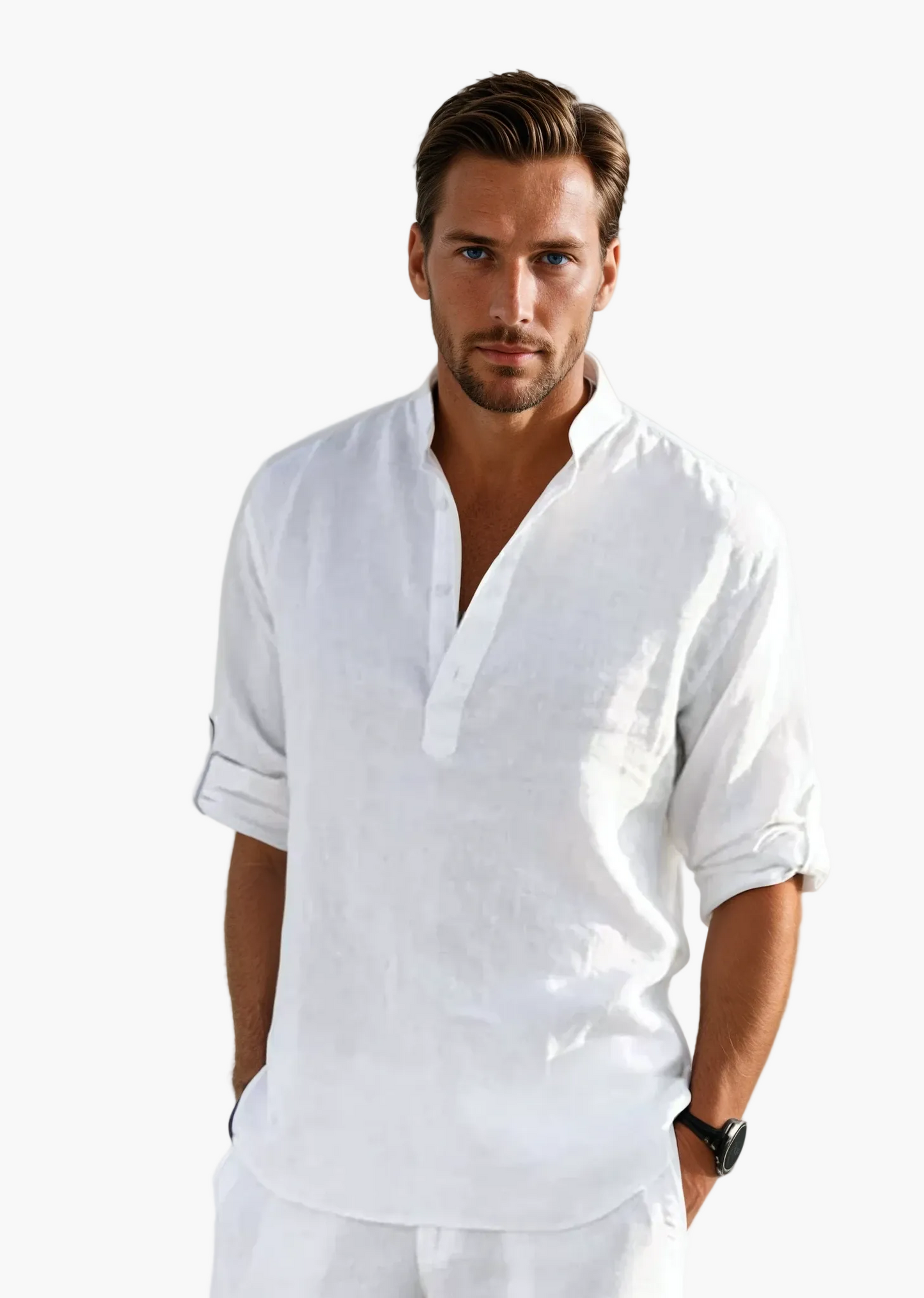 Camicia Casual Uomo – Stile Senza Tempo, Design Moderno, Perfetta per Estate & Quotidiano