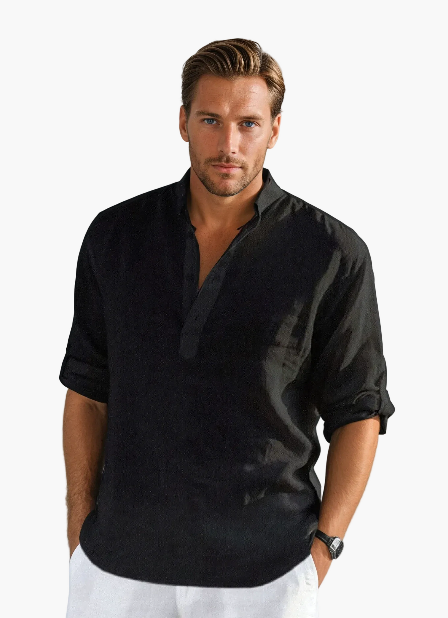 Camicia Casual Uomo – Stile Senza Tempo, Design Moderno, Perfetta per Estate & Quotidiano