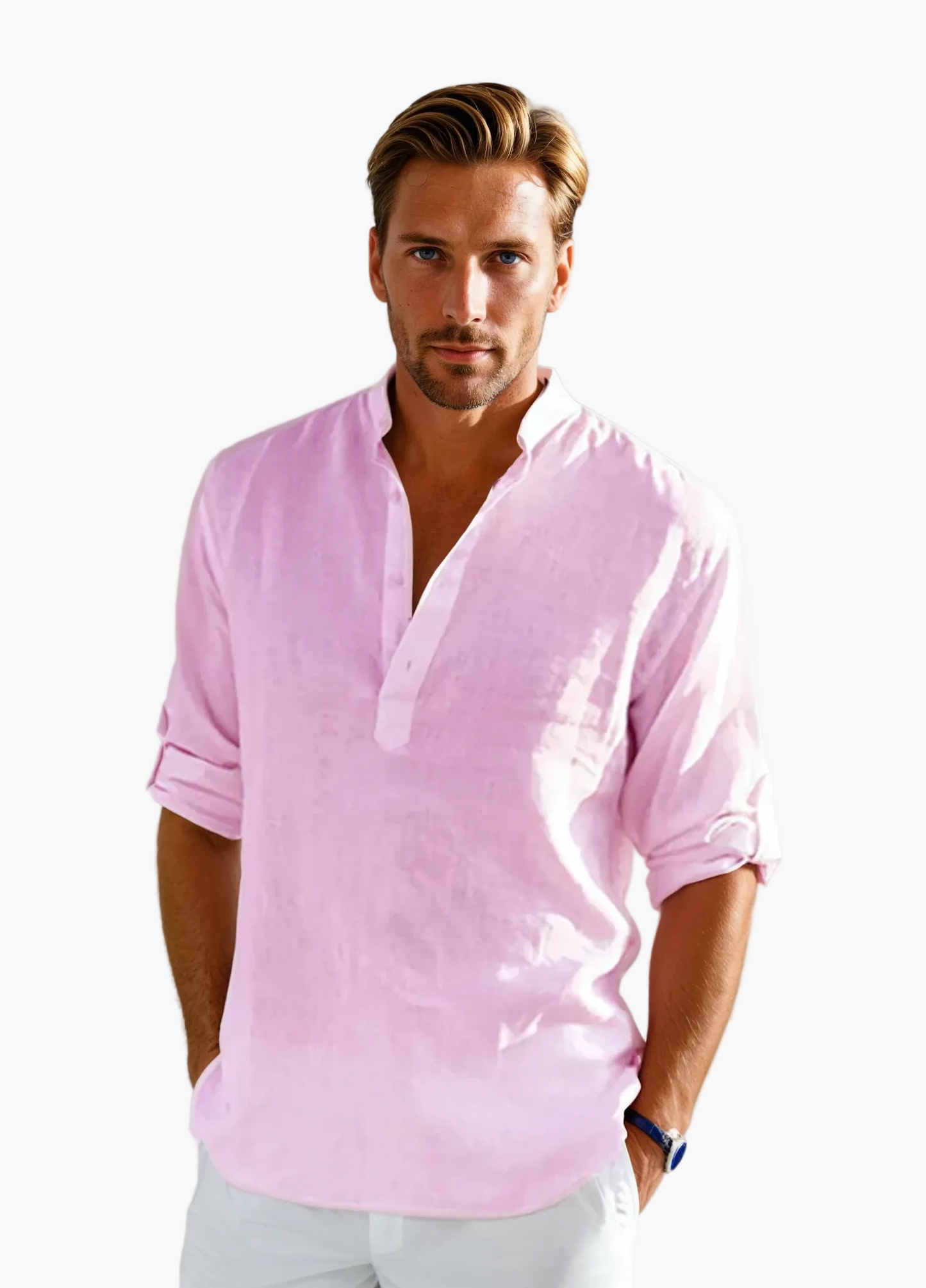 Camicia Casual Uomo – Stile Senza Tempo, Design Moderno, Perfetta per Estate & Quotidiano