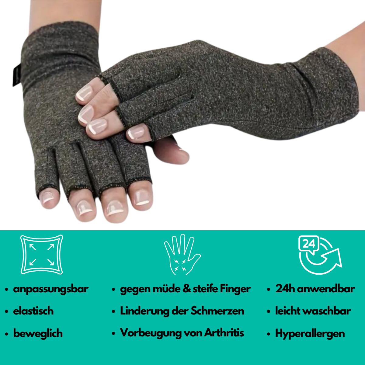 Handschoenen met compressie