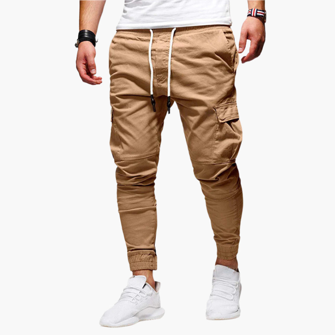Pantaloni Jogger Cargo Uomo – Streetwear Urbano, Taglio Comodo, Versatile per Tempo Libero & Avventure