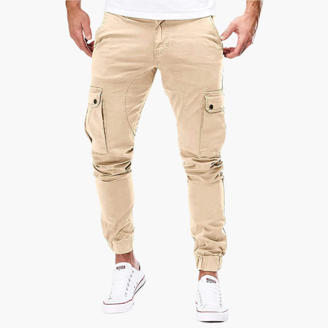 Pantaloni Jogger Cargo Uomo – Streetwear Urbano, Taglio Comodo, Versatile per Tempo Libero & Avventure