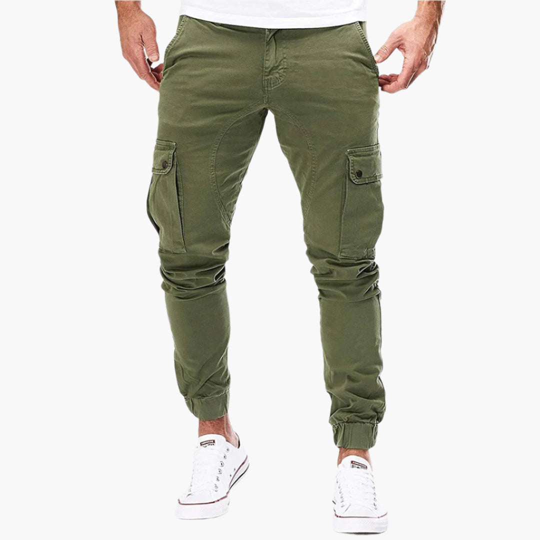 Pantaloni Jogger Cargo Uomo – Streetwear Urbano, Taglio Comodo, Versatile per Tempo Libero & Avventure
