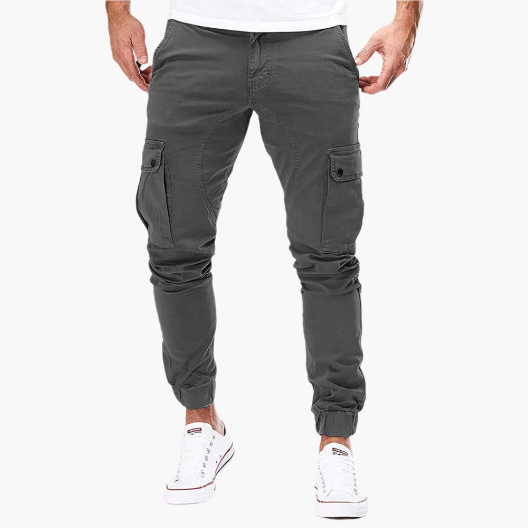 Pantaloni Jogger Cargo Uomo – Streetwear Urbano, Taglio Comodo, Versatile per Tempo Libero & Avventure