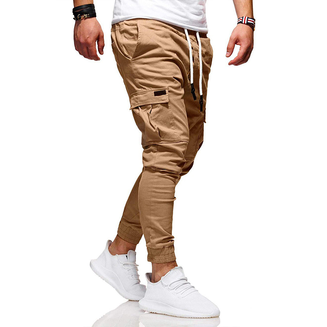 Pantaloni Jogger Cargo Uomo – Streetwear Urbano, Taglio Comodo, Versatile per Tempo Libero & Avventure