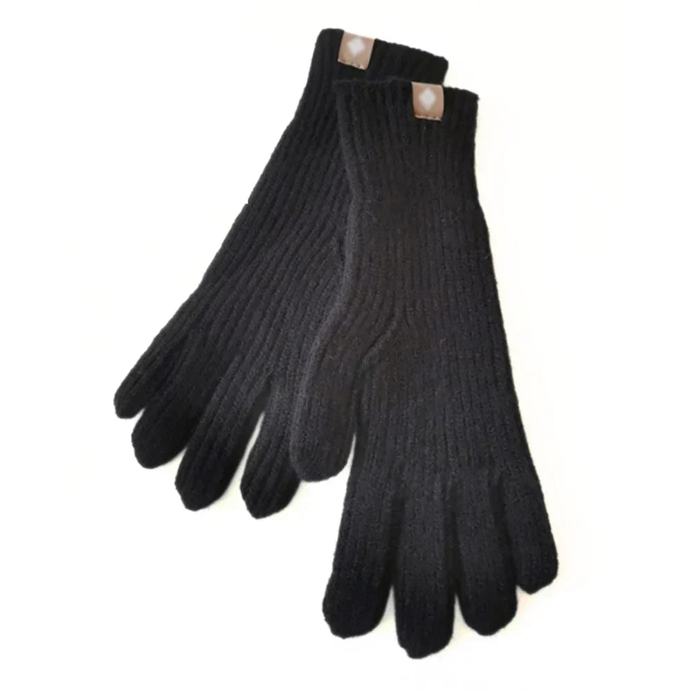 Gebreide touchscreen-handschoenen voor dames