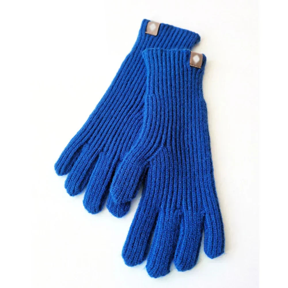 Gebreide touchscreen-handschoenen voor dames