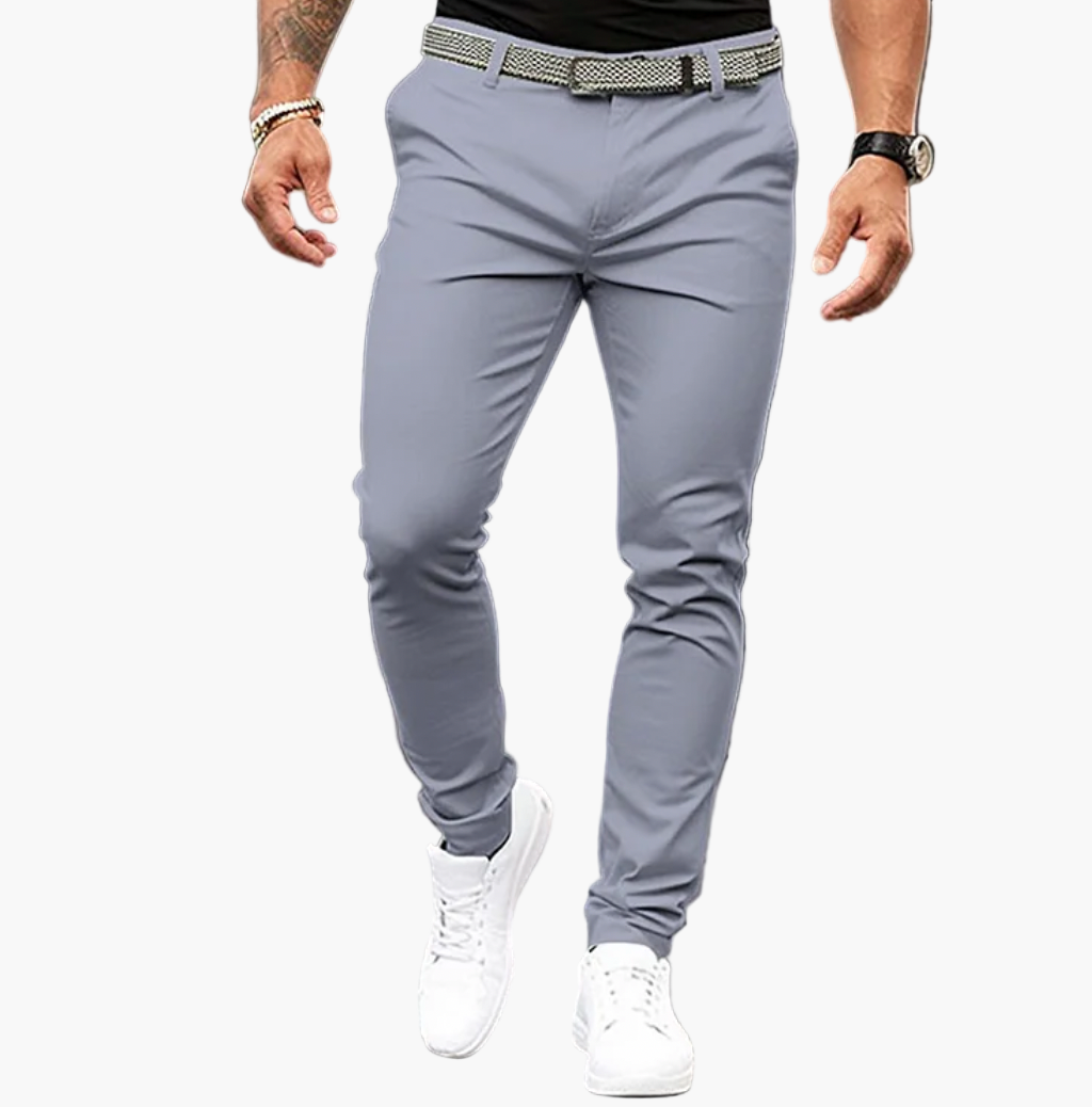 Herren Slim Fit Chinohose – Stilvolle Freizeithose für Alltag und besondere Anlässe