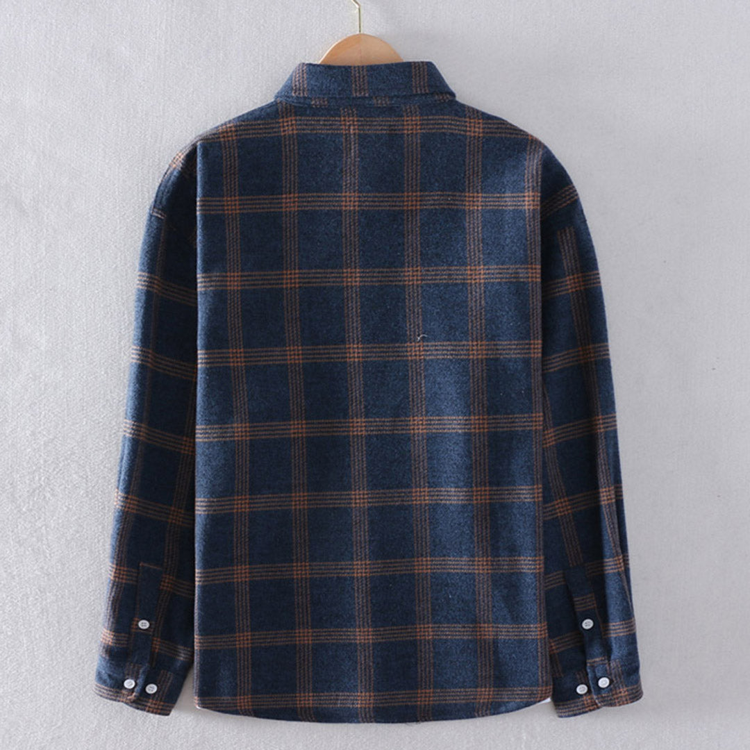 Camicia casual a quadri da uomo – Stile classico per tutti i giorni e ufficio
