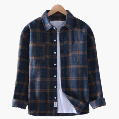 Camicia casual a quadri da uomo – Stile classico per tutti i giorni e ufficio