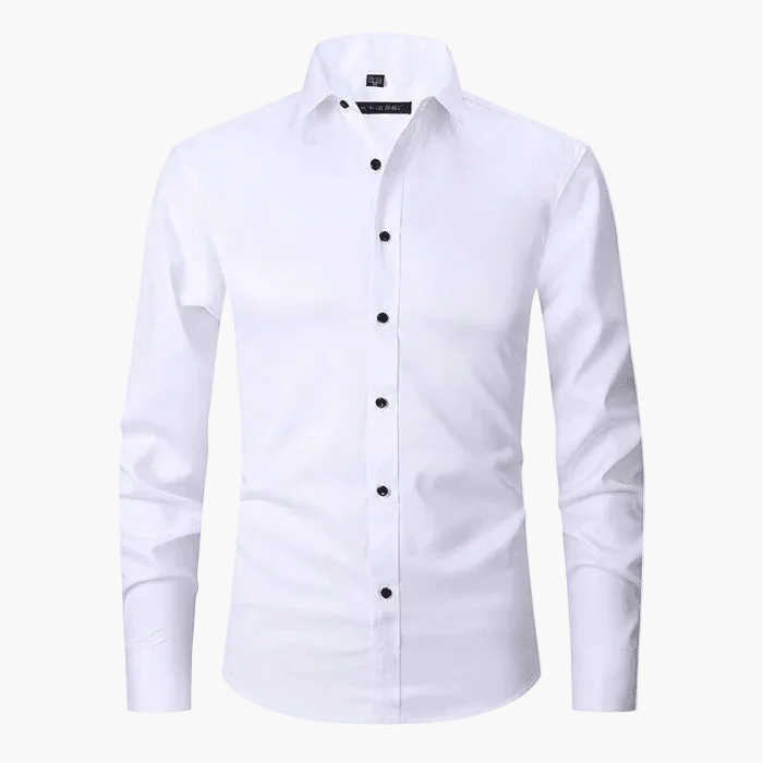 Heren business vrijetijdshemd – elegant slim fit overhemd voor kantoor & dagelijks gebruik