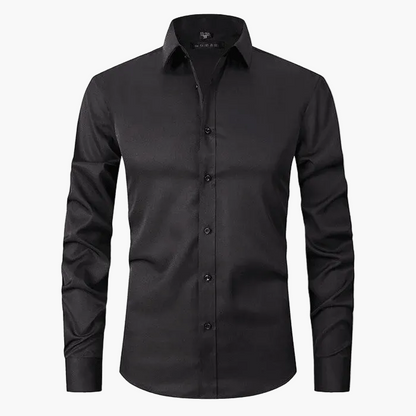 Heren business vrijetijdshemd – elegant slim fit overhemd voor kantoor & dagelijks gebruik