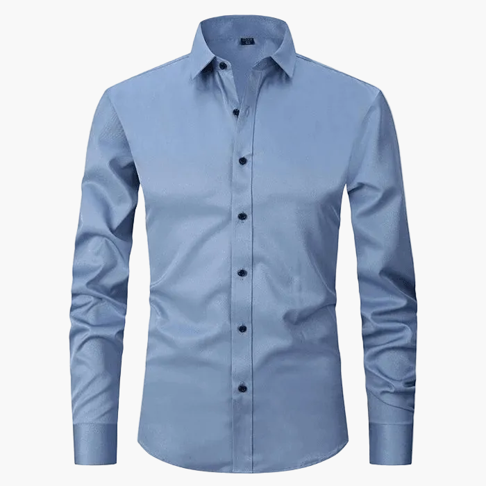Heren business vrijetijdshemd – elegant slim fit overhemd voor kantoor & dagelijks gebruik
