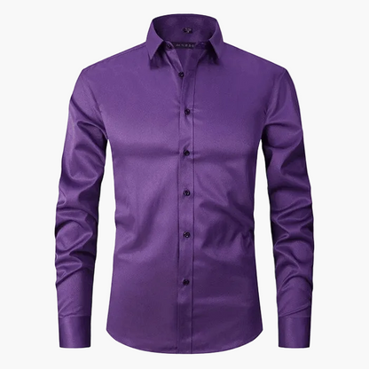 Heren business vrijetijdshemd – elegant slim fit overhemd voor kantoor & dagelijks gebruik
